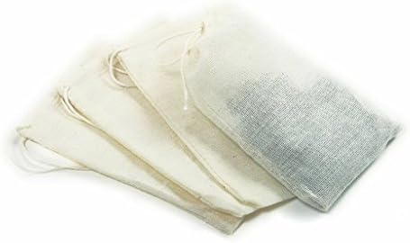 Reusable Tea, Soup, Gravy Brew Bags Set of 4
