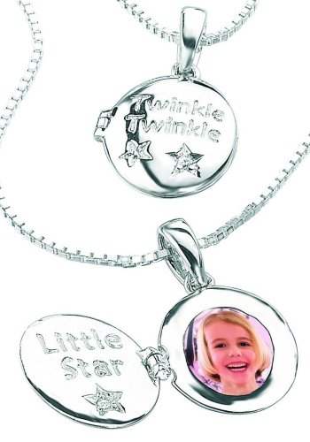 D for Diamond Kinder und Jugendliche Kette Silber Preisvergleich