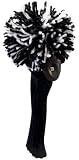 Classic Knit Spandex Pom Pom Head Cover for Hybrids by JP Lann