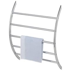 WENKO 15450100 Exclusiv Wand-Handtuchhalter - 5 Handtuchstangen, U-Form, Chrom, 56 x 70 x 17 cm