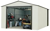 Hot Sale Arrow VT1210 Vinyl Coated Murryhill 12-Feet by 10-Feet Heavy Duty Steel Storage Shed