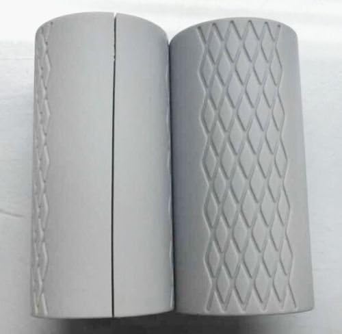 SNAPSITY Perfect Gripz Fitness Dumbell Arm Training Grip Bench Press Barbell Gym Workout (Gray)