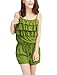 Allegra K Women Tiered Ruffled Upper Adjustable Straps Drawstring Waist Romper