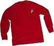 Star Trek Engineering & Security Red Uniform Adult Long-Sleeve T-Shirt
