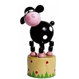 Jouet enfant Wakouwa en bois Jouet ancien Marionnette, Vaches