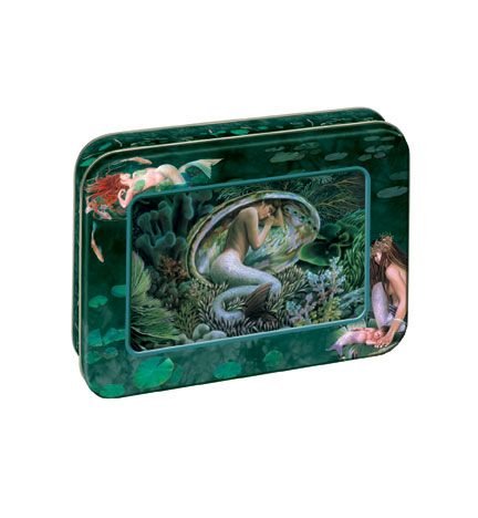 Mermaid Dreams 12 Note Cards by Sheila Wolk Tree-Free