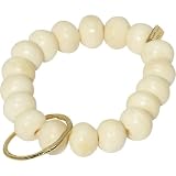 Heather Pullis Designs Bone Bracelet with Gold Plated Ring