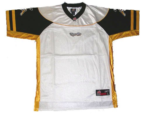 Hamilton Tigercats CFL Football White Jersey 