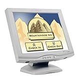 Planar SysteMs PT1710MX 17inch Touchscreen LCD Monitor White 5-wire Resistive Include Speakers