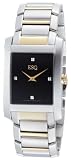 ESQ by Movado Men`s 07301380 Venture Two Tone Stainless Steel Black Round Dial Watch
