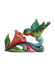 Home: Enesco Jim Shore Heartwood Creek Mini Hummingbird Figurine, 2.625-Inch - Enesco Gift
