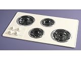 : Frig FEC32C4AQ 32 Electric Cooktop - Coil - Bisque