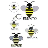 The Ultimate Bee-otch Air Freshener Collector's Set - NEW Today!!! All things Beeotch Air Freshener, Keychain, Patch, Sticker & Beeotch Button, too! Supplies very limited on this Specially Assembled Bee-otch Collectible Set!