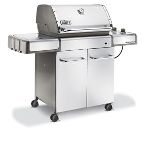cheap Weber 3780001 Genesis S-320 Stainless Steel Propane Gas Grill