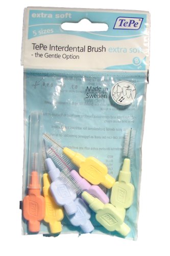 TEPE Interdentalbuerste x-weich gemischt 8 St