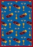 Start Your Engines Rug - 3.8 x 5.33 Foot Rectangle