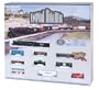 Bachmann Trains Empire Builder Ready - To - Run N Scale Train Set
