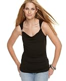 MICHAEL Michael Kors Top, Sleeveless Draped with Logo Bars