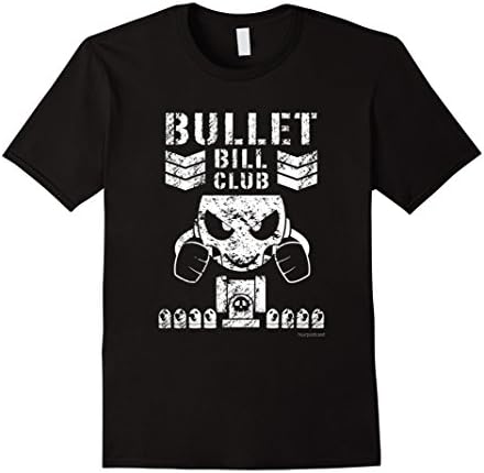 Men's Bullet - Club T-shirt, HWR Bullet Bill Club 2XL Black