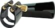 Rovner Light Soprano Saxophone Ligature and Cap L3 - Fits Hard Rubber Soprano Sax Mouthpieces