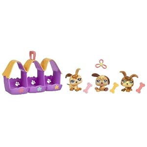 Littlest Pet Shop Pet Triplets - Puppies by