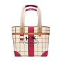 Coach Heritage Stripe Tattersall Bag Tote 12220 Large