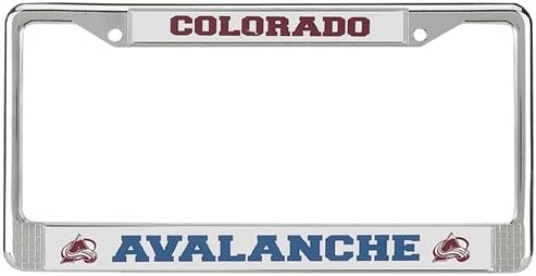 Rico Colorado Avalanche License Plate Frame