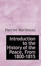 Introduction to the History of the Peace, From 1800-1815
