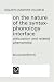 On the Nature of the Syntax-Phonology Interface (North-Holland Linguistic Series: Linguistic Variations)
