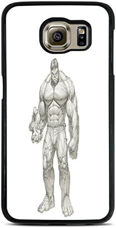 Popular Superhero Phone Case Black Silicone Case for Samsung Galaxy S6 EDGE