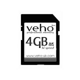 Veho 4GB SDHC SD Memory Card