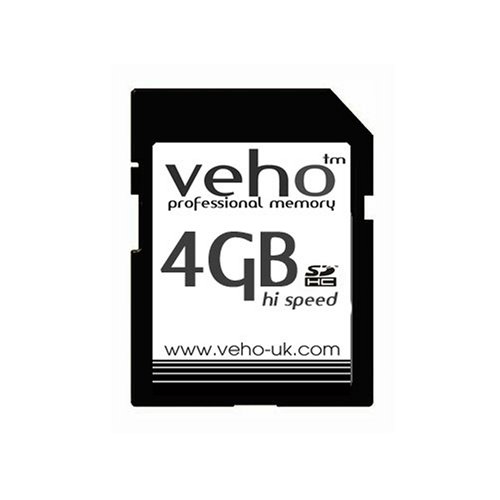 Childrens Toyshop  Electronics : Veho 4GB Secure Digital Card Class 6  - For SDHC Devices only