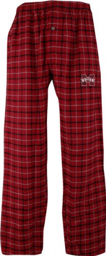 Buy Mississippi State Bulldogs Gridiron Flannel Pants