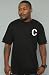 Crooks and Castles The Old C Tee in Black,T-shirts for Men