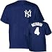 Lou Gehrig New York Yankees #4 Navy Name and Number Jersey T-shirt