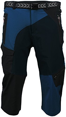 Angel Cola Men's Outdoor Hiking & Climbing Softshell Long Shorts PM5213