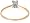 10k Yellow Gold Princess Cut Solitaire Diamond Engagement Ring (1/4 ct, J-K Color, I2-I3 Clarity), Size 7