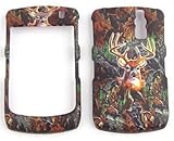 Blackberry Curve 8350i - Camo/Camouflage Hunter w/ Deer - Hard Case/Cover/F ....