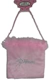 Little Girls Pink Petite Princess Bag Purse with Feathers & Beads