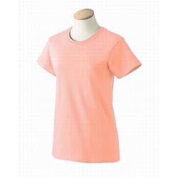 Gildan Ladies' 6.1 oz 100% Cotton Short Sleeve T