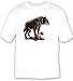 T-shirt with africa, hyena, mother, baby, puppy