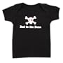 Luvable Friends Tee Top Bad To The Bone, Boy, Black 9-12 Months