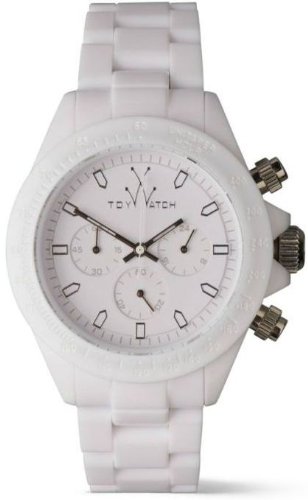 Toy Watch Quartz Monochrome White Dial Women's Watch MO07WH