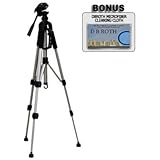 Deluxe 57-inch Camera Tripod with Carrying CaseFor The Flip Video Ultra, UltraHD, Ultra 2nd Generation Camcorders