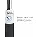 Volsey VS1 Built-in Bluetooth Remote Shutter Selfie Stick for iPhone and Android Smartphones - Black