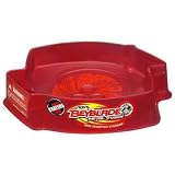 Beyblades 2010 Metal Fusion Beystadium Max Stampede Stadium Dark Red