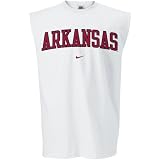 Nike Arkansas Razorbacks White College Classic Sleeveless T-shirt