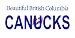 LP-2067 British Columbia Canada Province Background License Plates- Canucks
