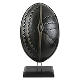 African Harambee Unity Shield Jacarda Wood Sculpture