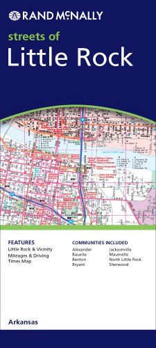 Rand McNally Streets of Little Rock, Arkansas